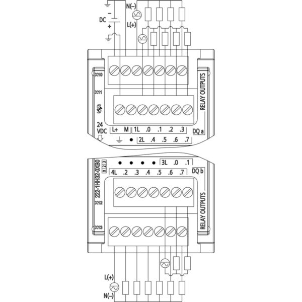Siemens 6ES7222-1HH32-0XB0 Digital Output Module