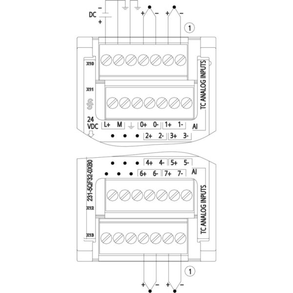 Siemens 6ES7231-5QF32-0XB0 Analog Input Module