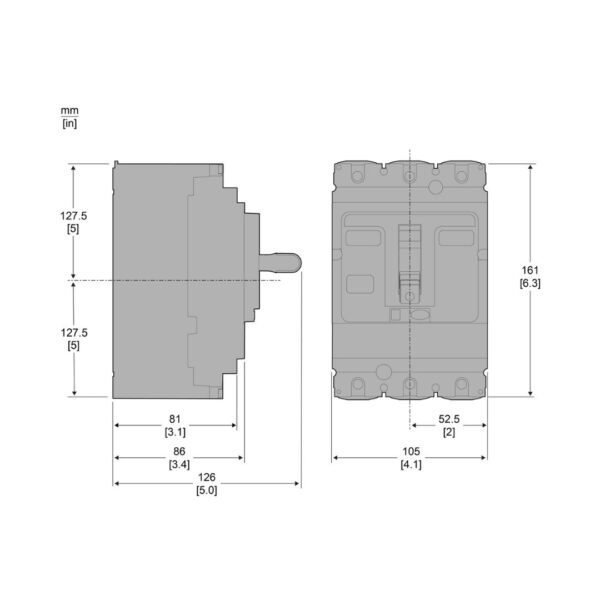 Schneider C25H32D160 Circuit Breaker