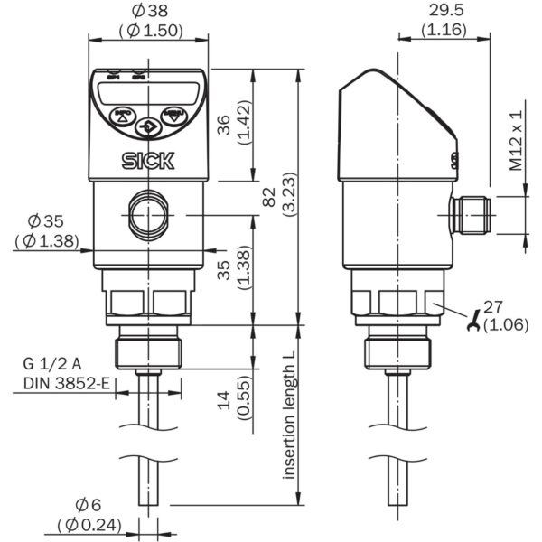 SICK TBS-1NSGT3506NM Temperature Sensor (6064877)