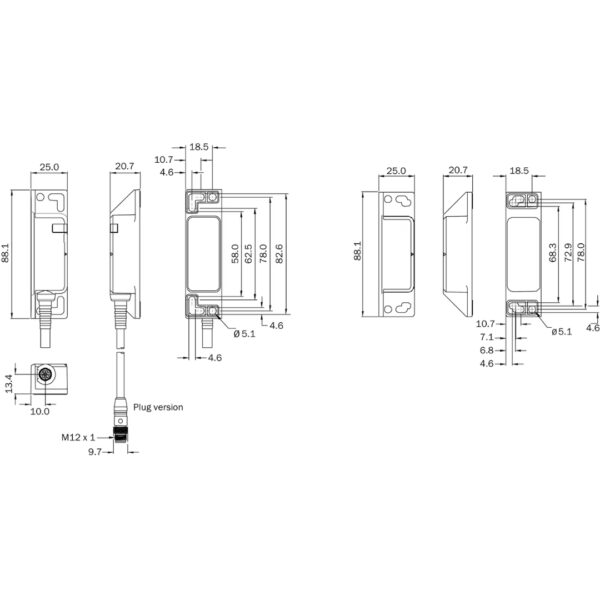 SICK TR4-SDU03PB RFID Safety Sensor (6070806)