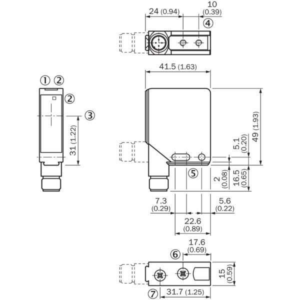 SICK WL12L-2B520 Photoelectric Sensor (1018253)
