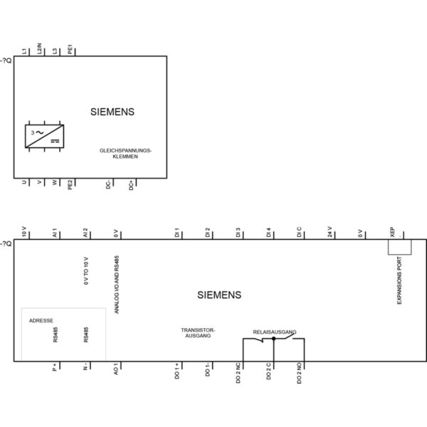 Siemens 6SL3210-5BE23-0UV0 Inverter Drive – 3kW, 3PH, IP20