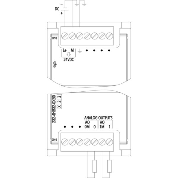 Siemens 6ES7232-4HB32-0XB0 Analog Output Module