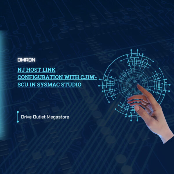NJ Host Link Configuration with CJ1W-SCU in Sysmac Studio