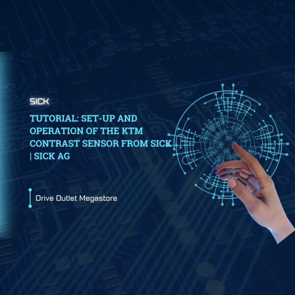 Tutorial: Set-up and operation of the KTM contrast sensor from SICK | SICK AG