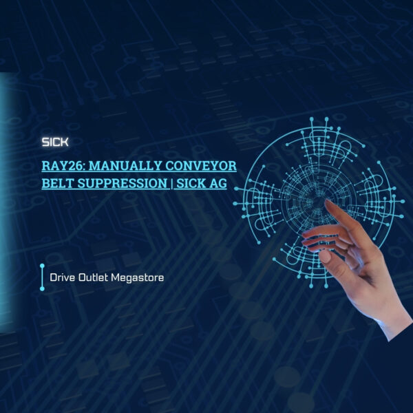 RAY26: Manually Conveyor belt suppression | SICK AG