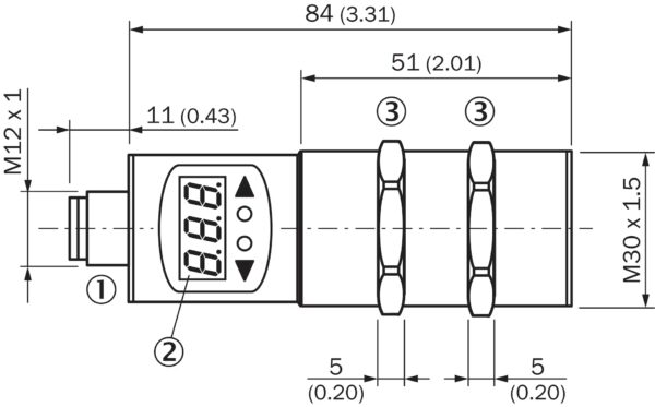 IM0030510 SICK UM30-212113 Ultrasonic Distance Sensor (6036917)