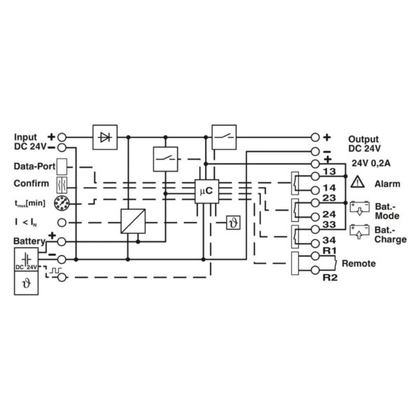 Phoenix Contact 2320238 Power Supply - QUINT-UPS/ 24DC/ 24DC/20