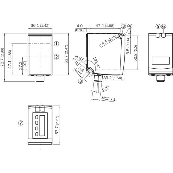 SICK DT50-P1123 Laser Distance Sensor (1047118)