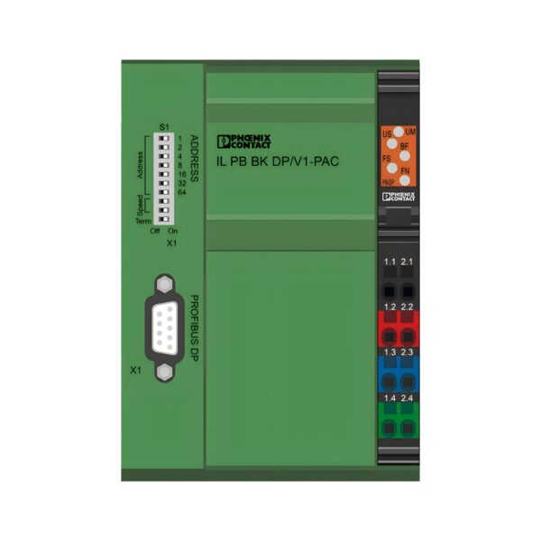 Phoenix Contact 2862246 PROFIBUS DP Bus Coupler - IL PB BK DP/V1-PAC