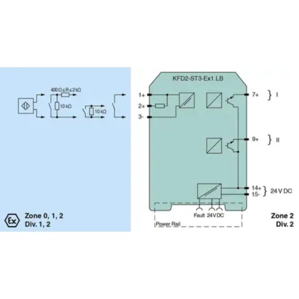 Pepperl+Fuchs KFD2-ST3-Ex1.LB Switch Amplifier (262110)