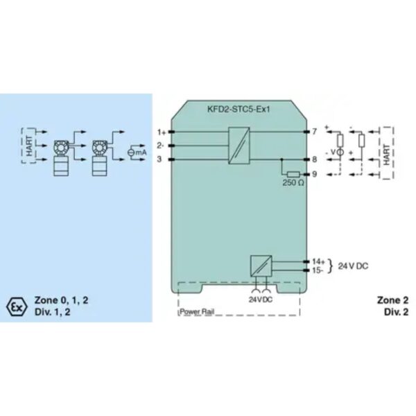 Pepperl+Fuchs KFD2-STC5-Ex1 Transmitter Power Supply (70124109)