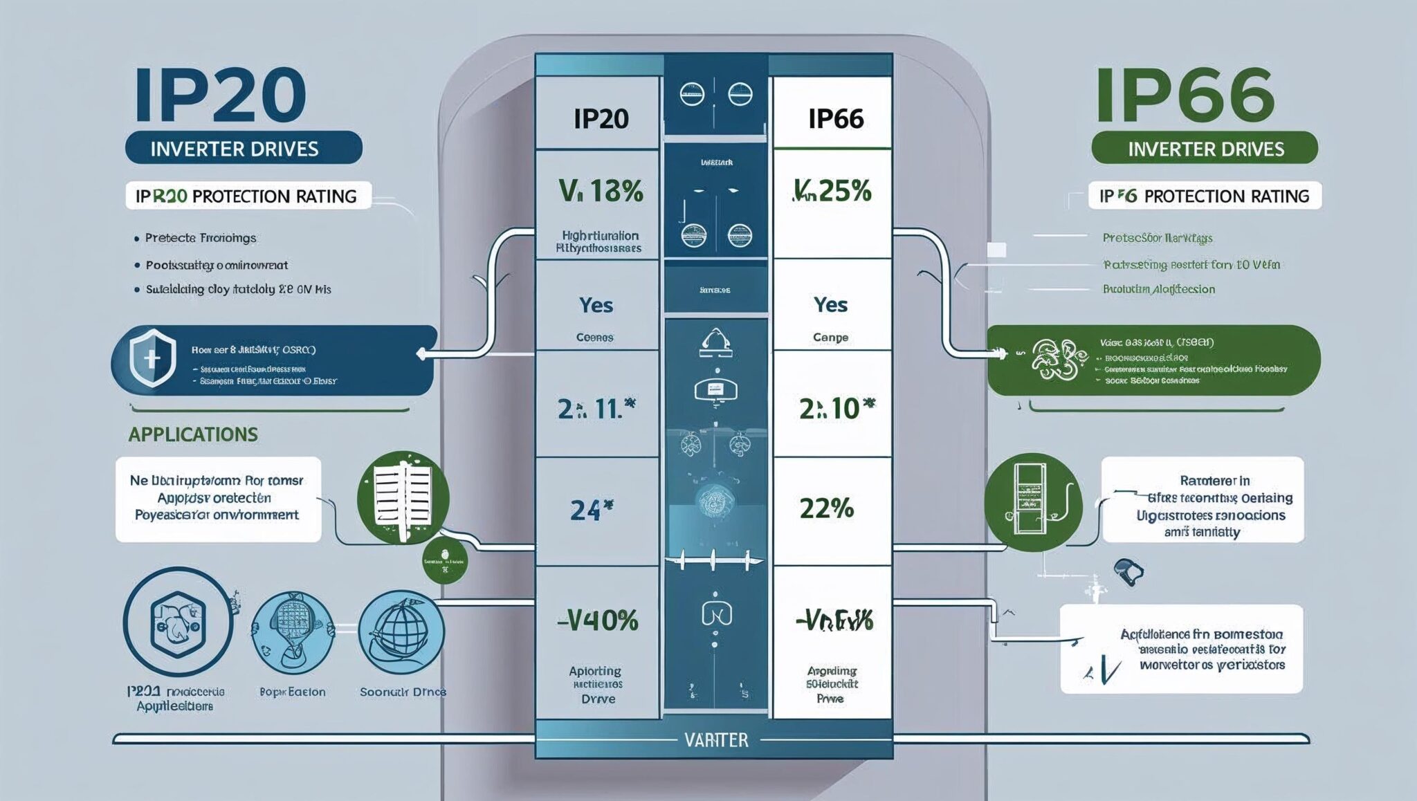IP20 vs IP66 Inverter Drives – Which One Should You Choose?