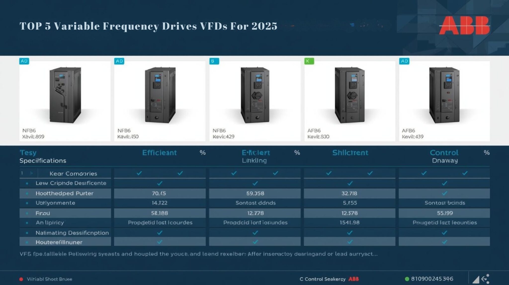 Top 5 ABB VFDs for 2025 – Features, Power Ratings & Best Use Cases