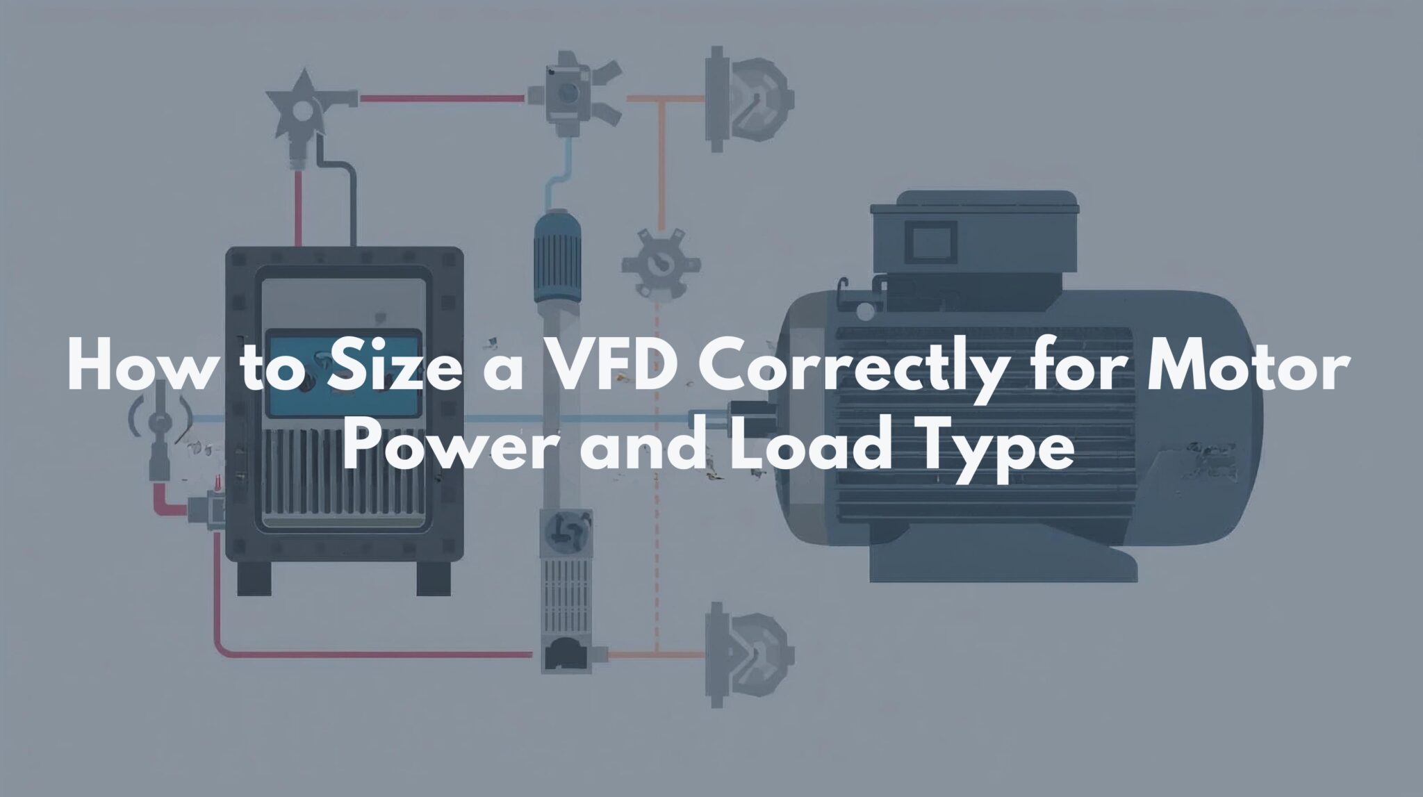 How to Size a VFD Correctly for Motor Power and Load Type