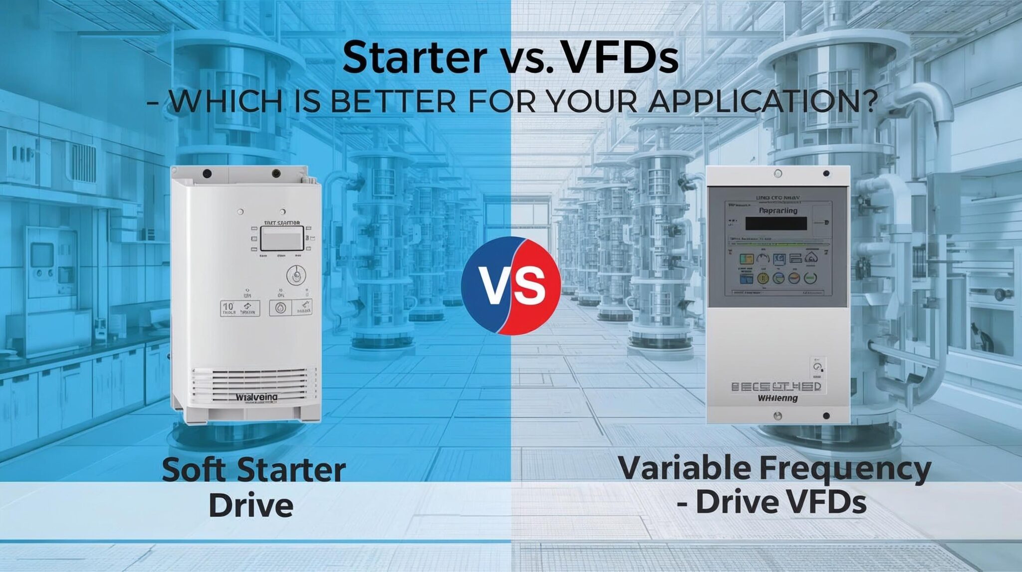 Soft Starters vs VFDs – Which Is Better for Your Application?