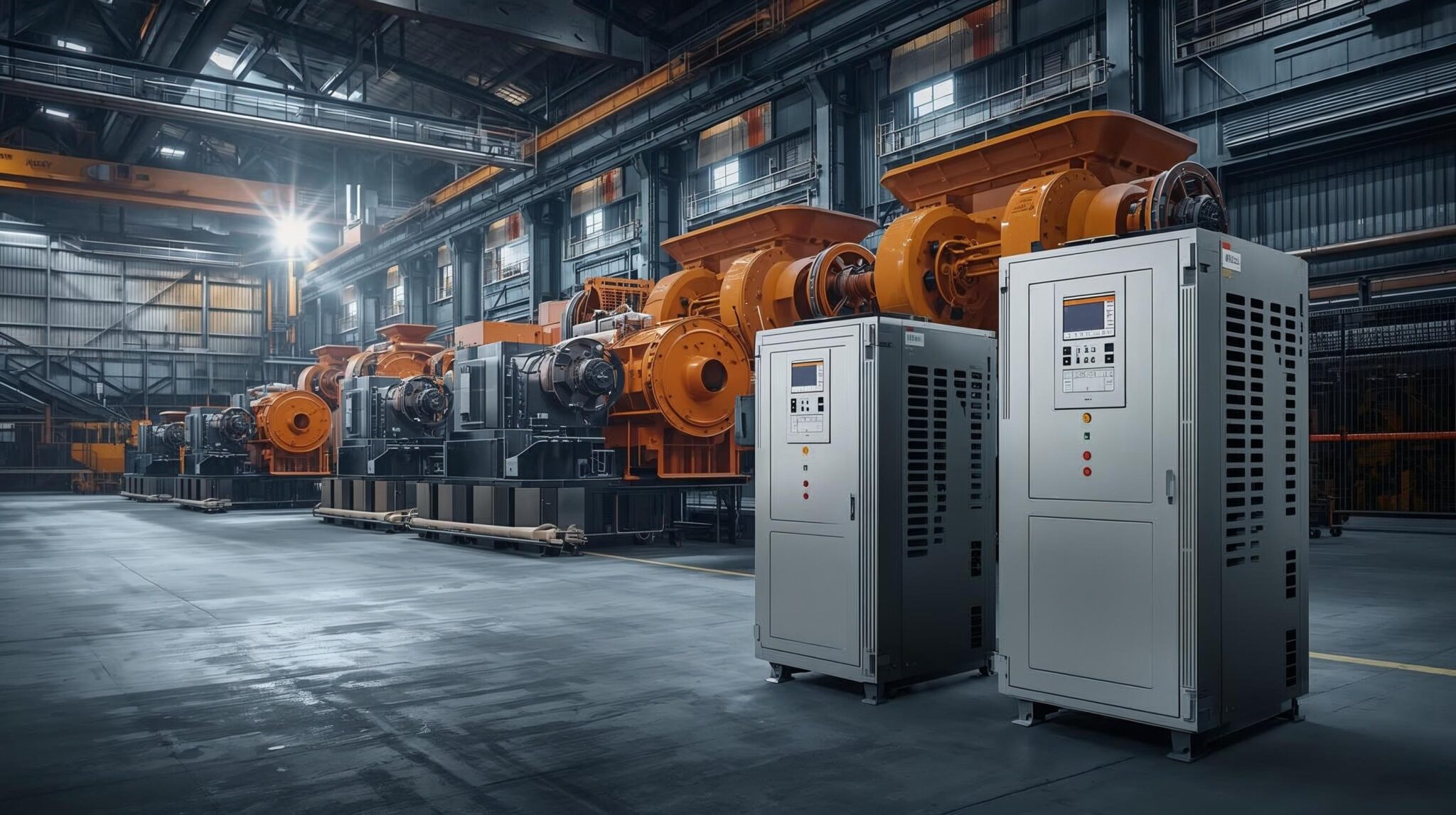 VFDs for High-Torque Loads – Crushers, Mixers & Compressors