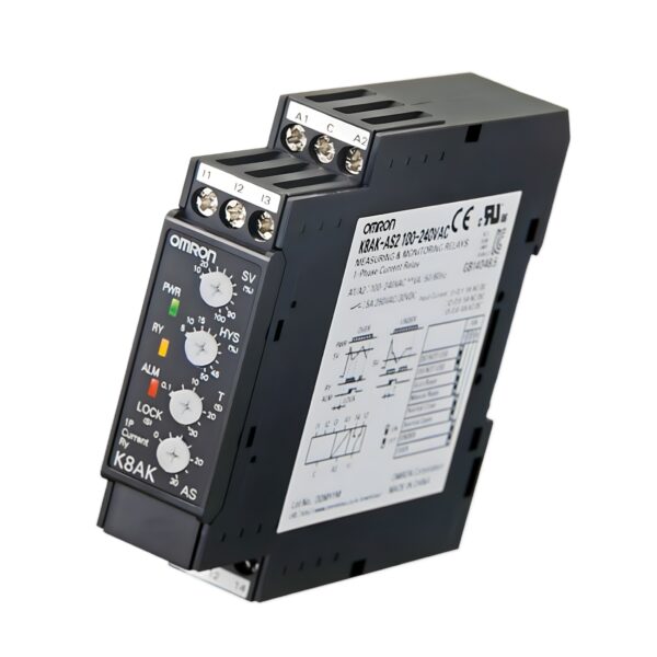 Omron-19.remini-enhanced K8AK-AS2 24VAC/DC K8AK-AS3 100-240VAC K8AK-AS1 24VAC/DC