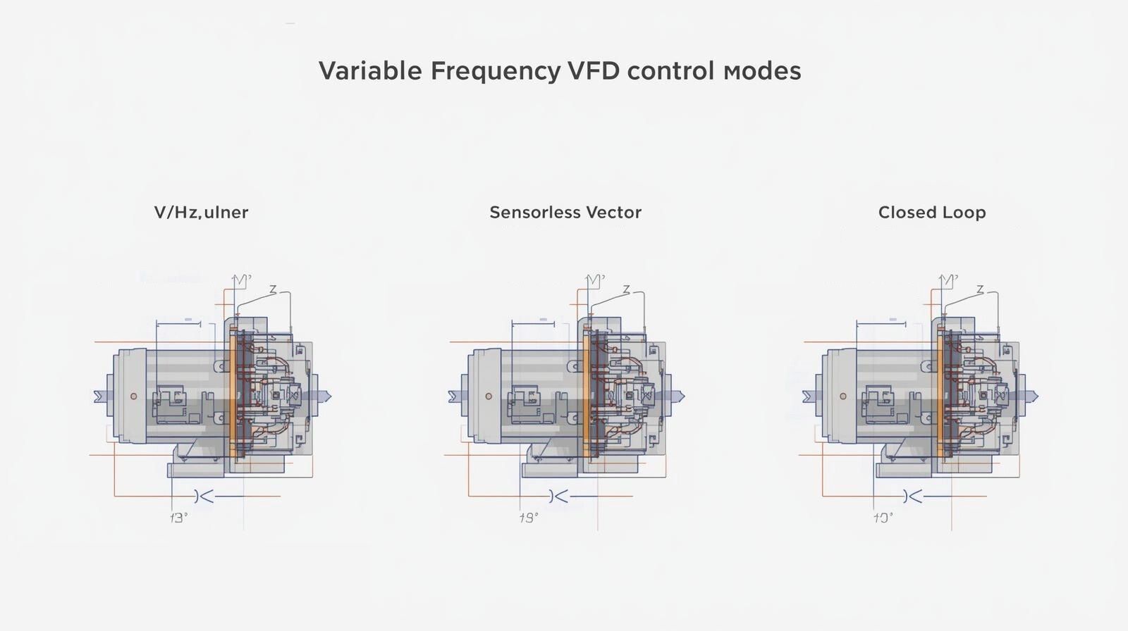 How to Choose the Correct VFD Control Mode: V/Hz vs Sensorless Vector vs Closed Loop