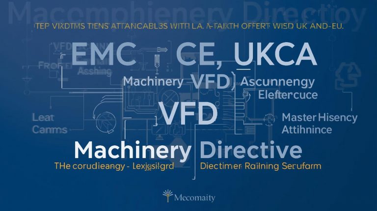 VFD Compliance in the UK & EU: EMC, CE, UKCA, and Machinery Directive Explained