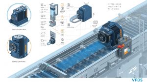 Using VFDs in Conveyor Systems: Speed Control, Torque Limiting & Load Sharing