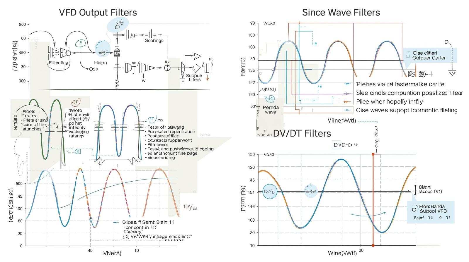 VFD Output Filters Explained – dV/dt vs Sine Wave Filters