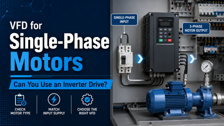 VFD for Single-Phase Motors