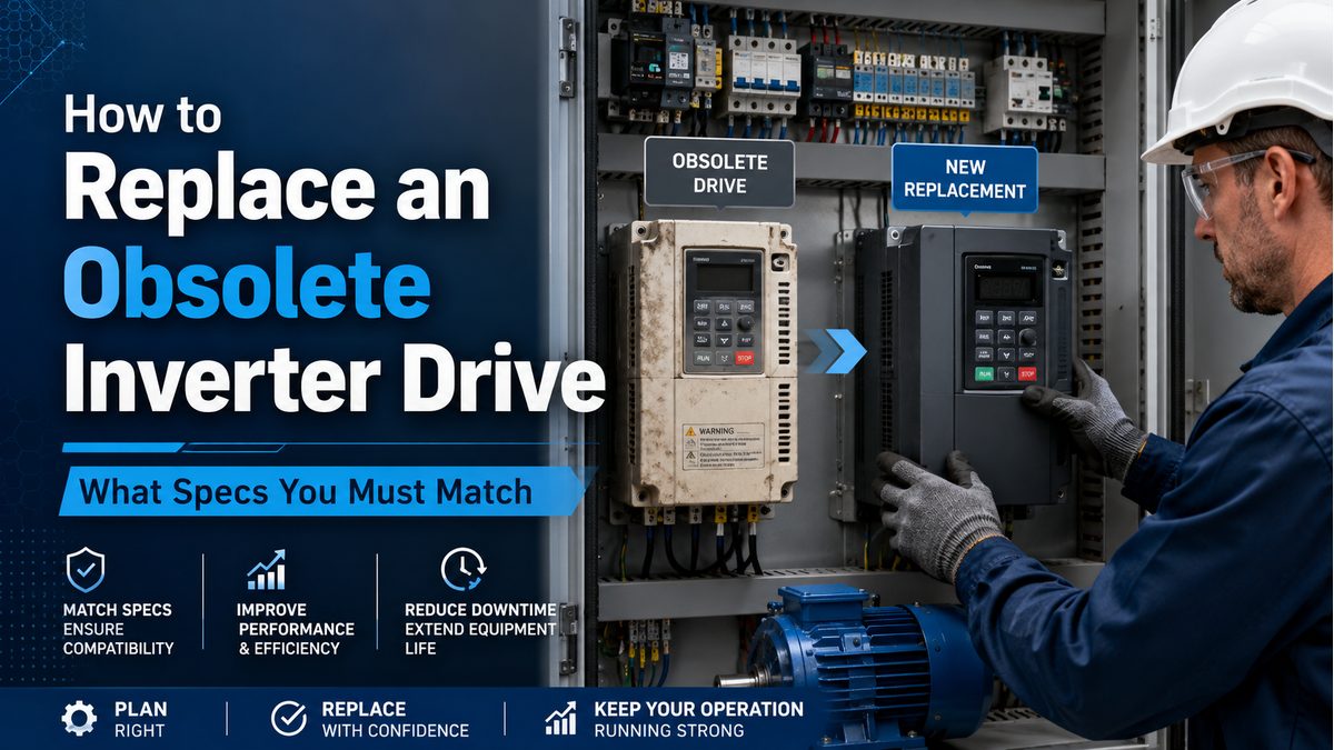 How to Replace an Obsolete Inverter Drive